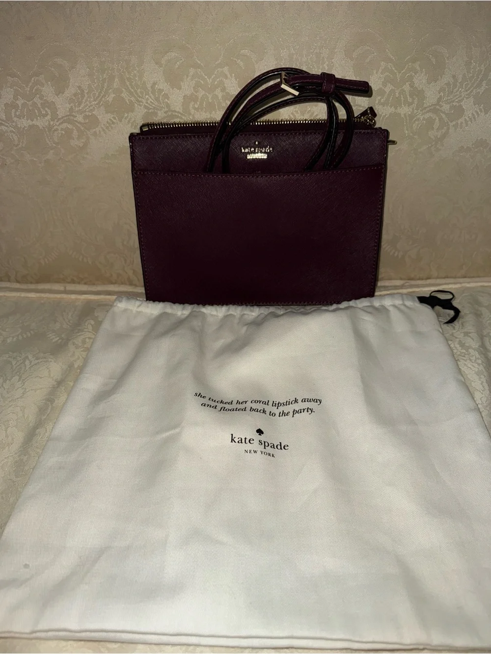 kate spade sleek saffiano